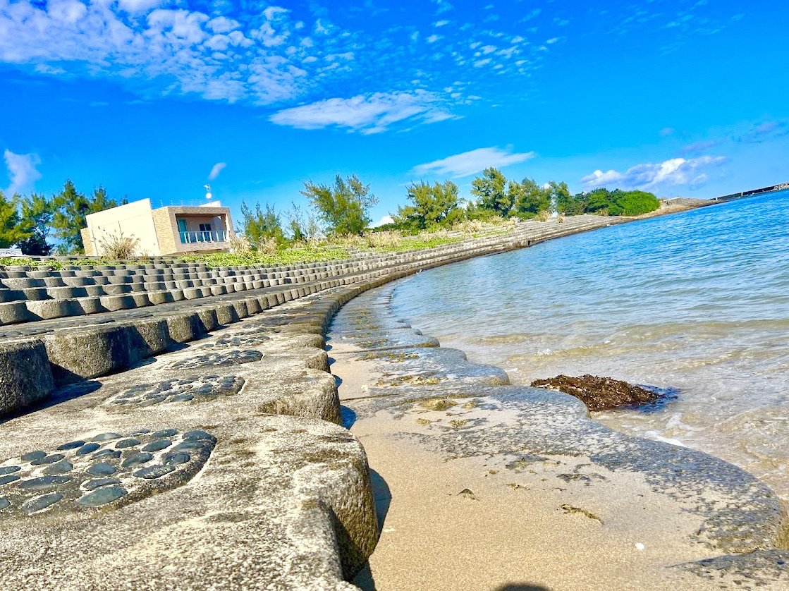 🏖️ 쓰켄섬 절경 비치 그네 (쓰켄지마 젯케이 비치 부란코) 이미지 3